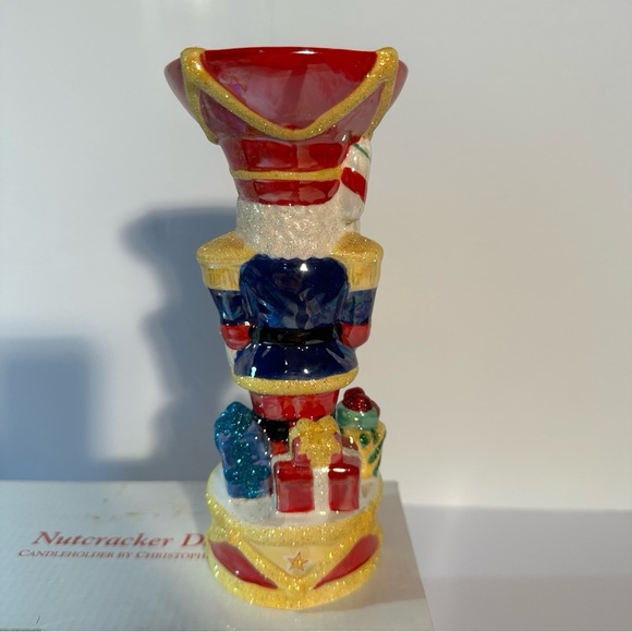 Christopher Radko Single Nutcracker Dandy Candleholder 2003 Christmas Multicolor - Picture 3 of 12